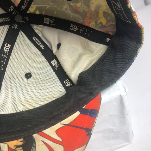 New Era 59fifty‎ G.I. Joe Snake Eyes Cobra Commander Cap Hat Size 7.5 59.6 cm - Picture 9 of 16